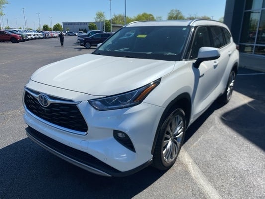 2021 Toyota Highlander Hybrid Platinum in Indianapolis, IN - Andy Mohr Automotive