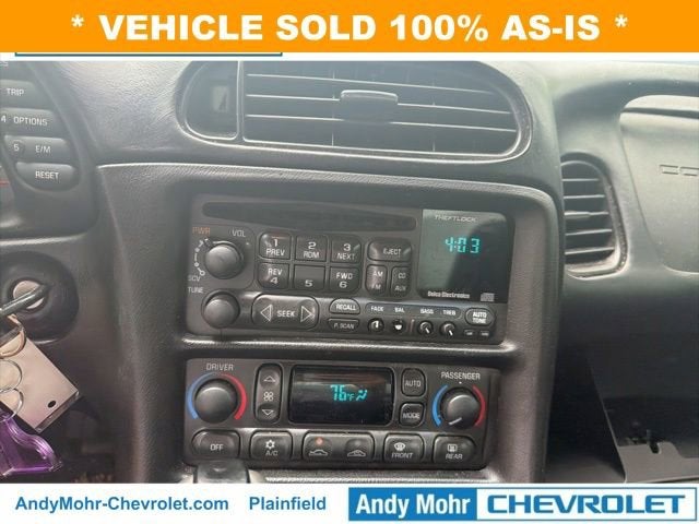 2000 Chevrolet Corvette 2DR CPE
