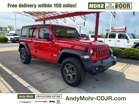 2019 Jeep Wrangler Unlimited Unlimited Sport S in Indianapolis, IN - Andy Mohr Automotive