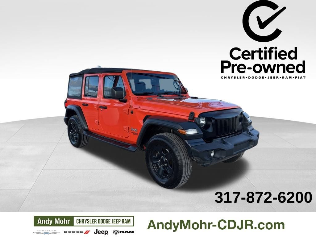 2018 Jeep Wrangler Unlimited Unlimited Sport S