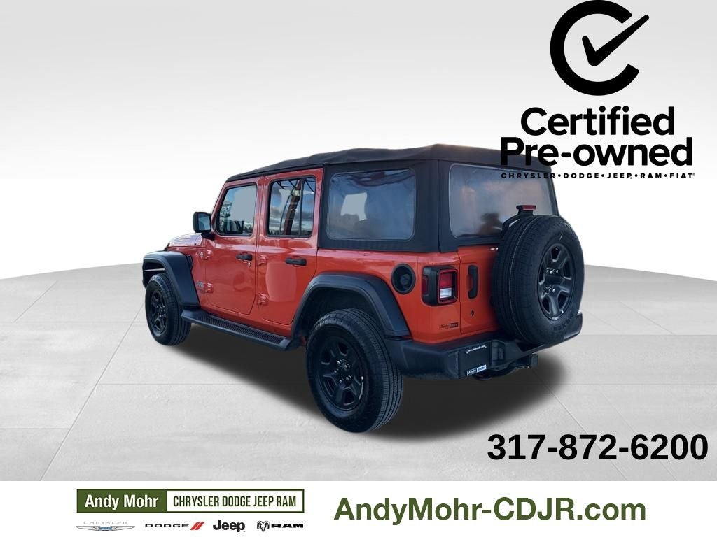 2018 Jeep Wrangler Unlimited Unlimited Sport S