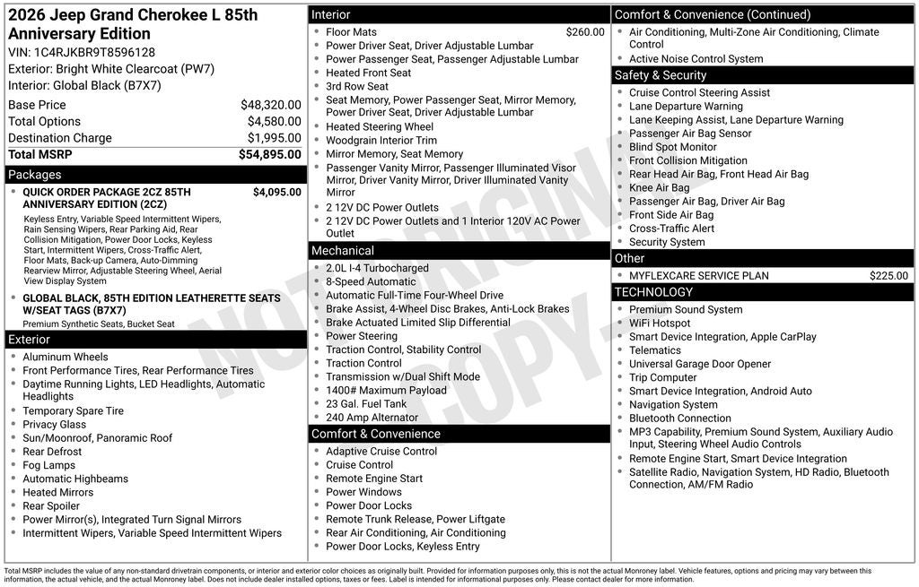 2026 Jeep Grand Cherokee L Limited