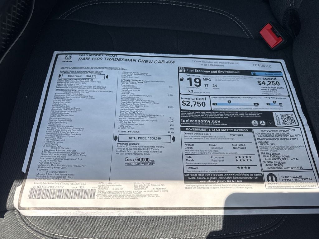 2025 RAM Ram 1500 Tradesman