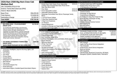 2026 RAM Ram 2500 Big Horn