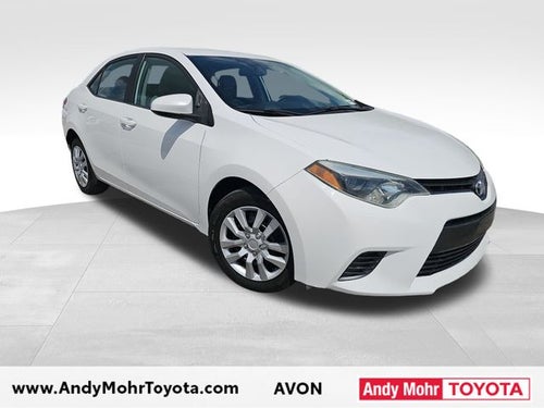 2016 Toyota Corolla LE