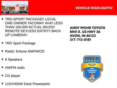 2015 Toyota Tacoma Base V6