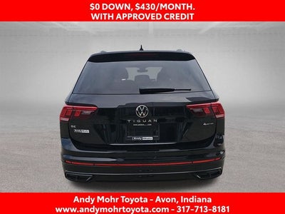 2023 Volkswagen Tiguan 2.0T SE R-Line Black