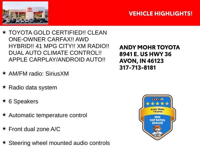 2022 Toyota RAV4 Hybrid XLE