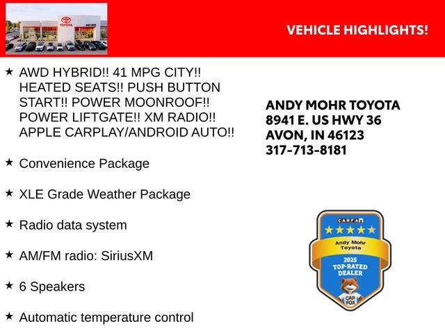 2021 Toyota RAV4 Hybrid XLE