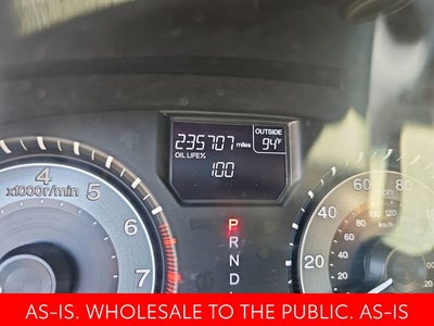 2012 Honda Odyssey EX-L with Rear Entertainment