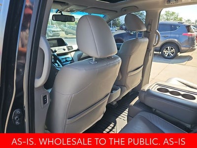 2012 Honda Odyssey EX-L with Rear Entertainment