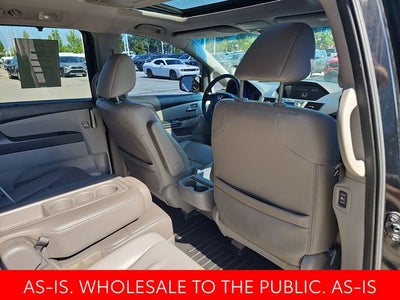 2012 Honda Odyssey EX-L with Rear Entertainment