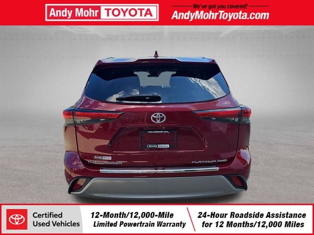 2020 Toyota Highlander Platinum