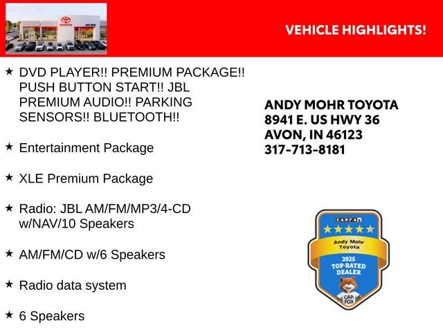 2013 Toyota Sienna XLE 8 Passenger
