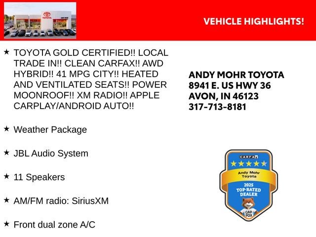 2025 Toyota RAV4 Hybrid Limited