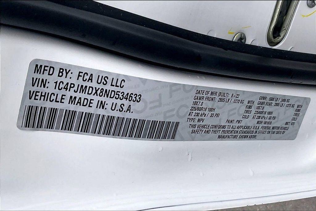 2022 Jeep Cherokee Limited