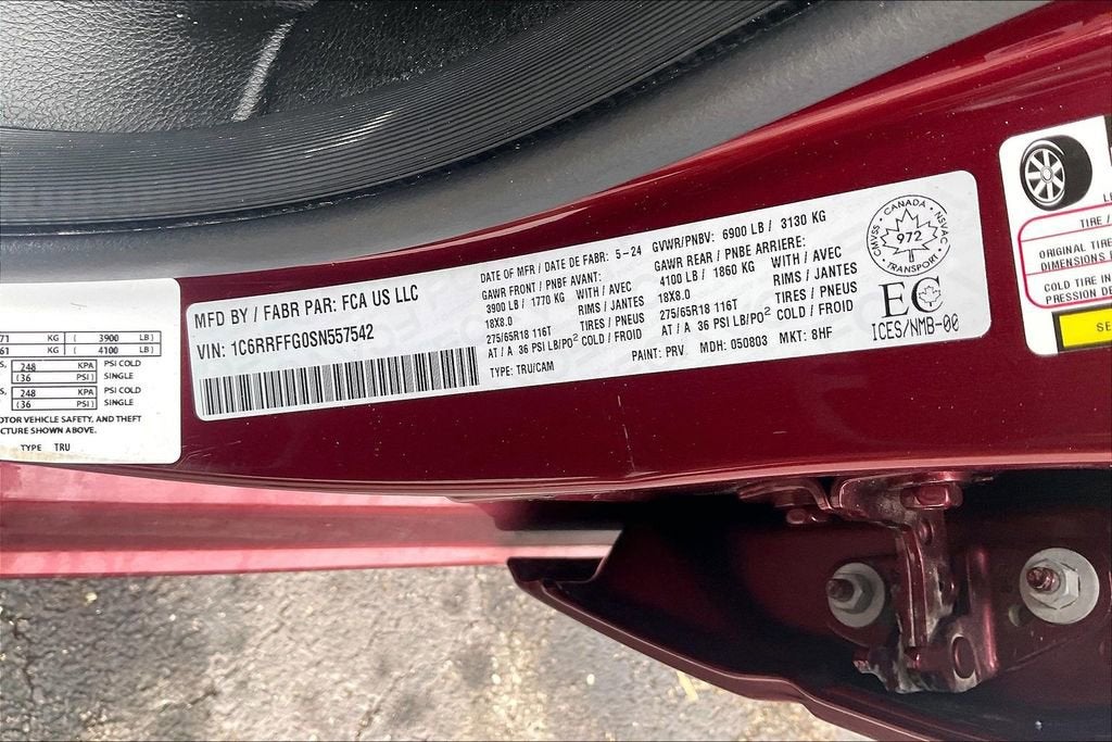 2025 RAM 1500 Big Horn