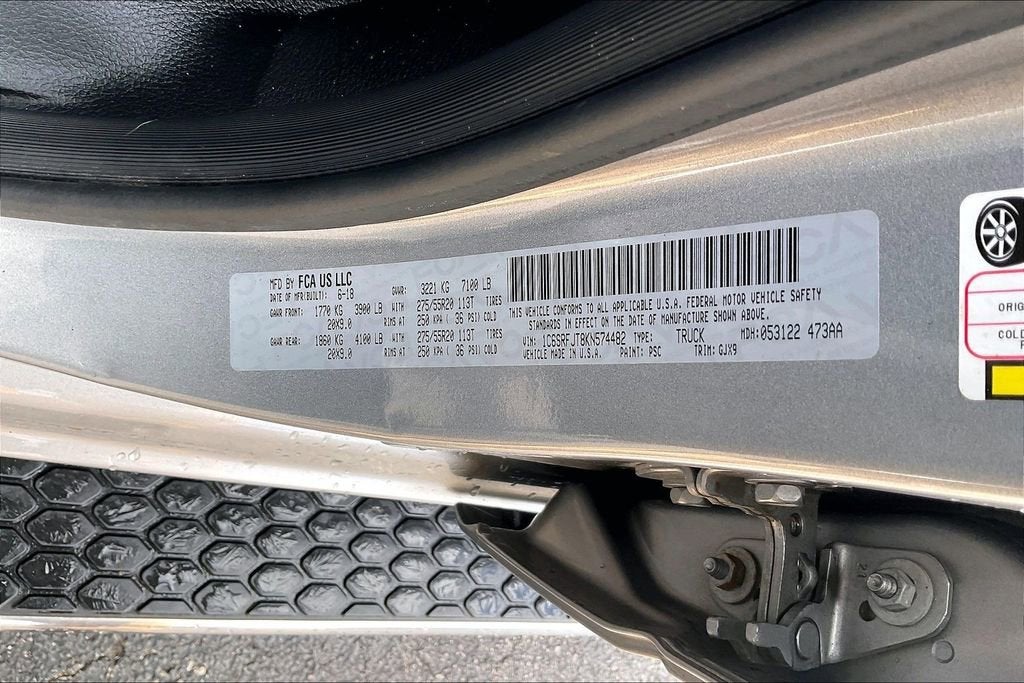 2019 RAM 1500 Laramie