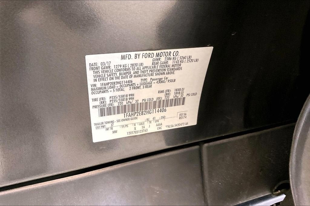 2017 Ford Taurus SEL