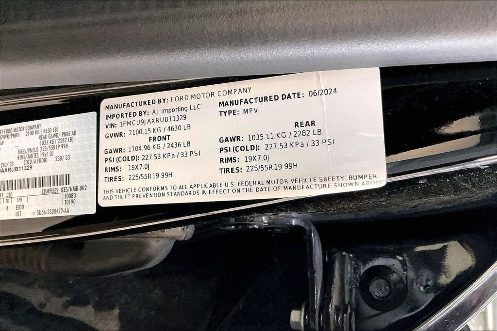 2024 Ford Escape Platinum