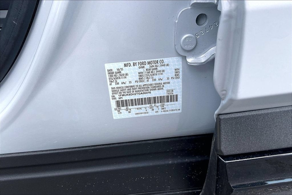2026 Ford Explorer Active w/100A Pkg