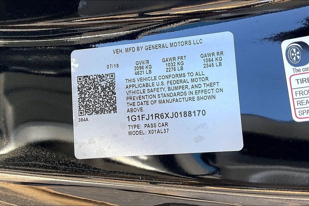 2018 Chevrolet Camaro ZL1