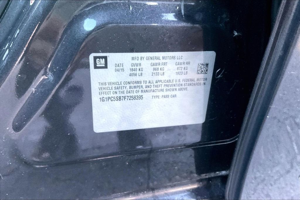 2015 Chevrolet Cruze LT