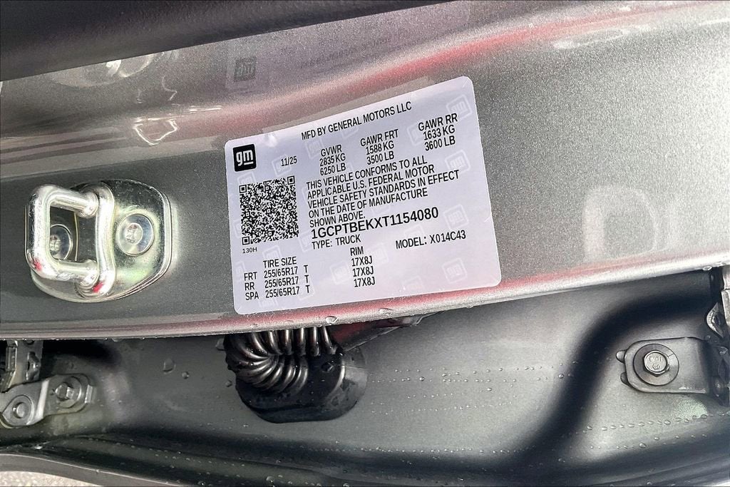 2026 Chevrolet Colorado WT