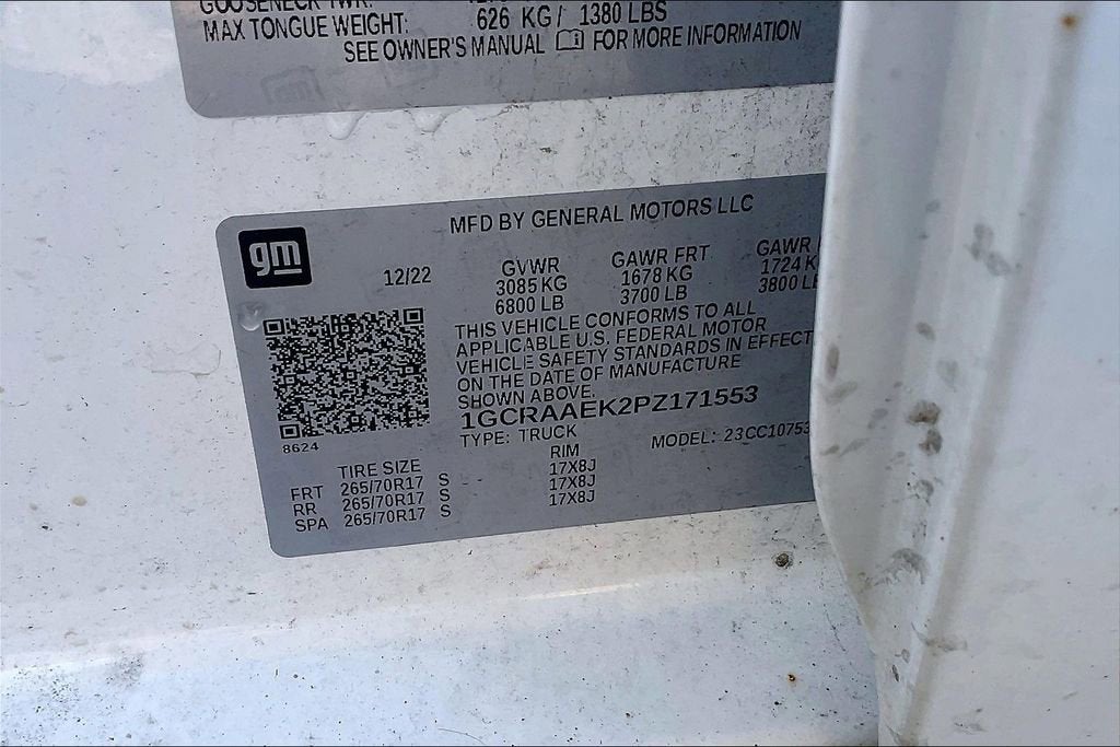 2023 Chevrolet Silverado 1500 WT