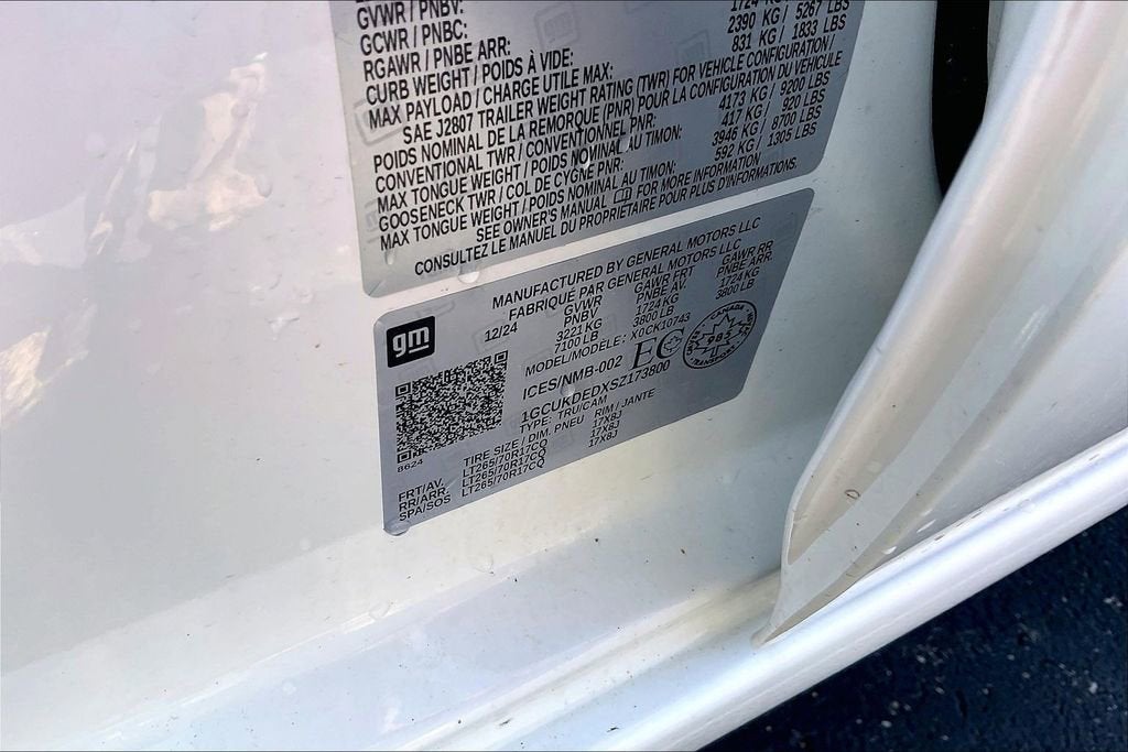 2025 Chevrolet Silverado 1500 LT