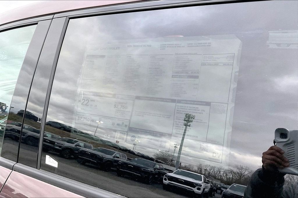 2026 Chevrolet Traverse RS