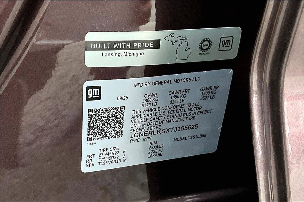 2026 Chevrolet Traverse RS