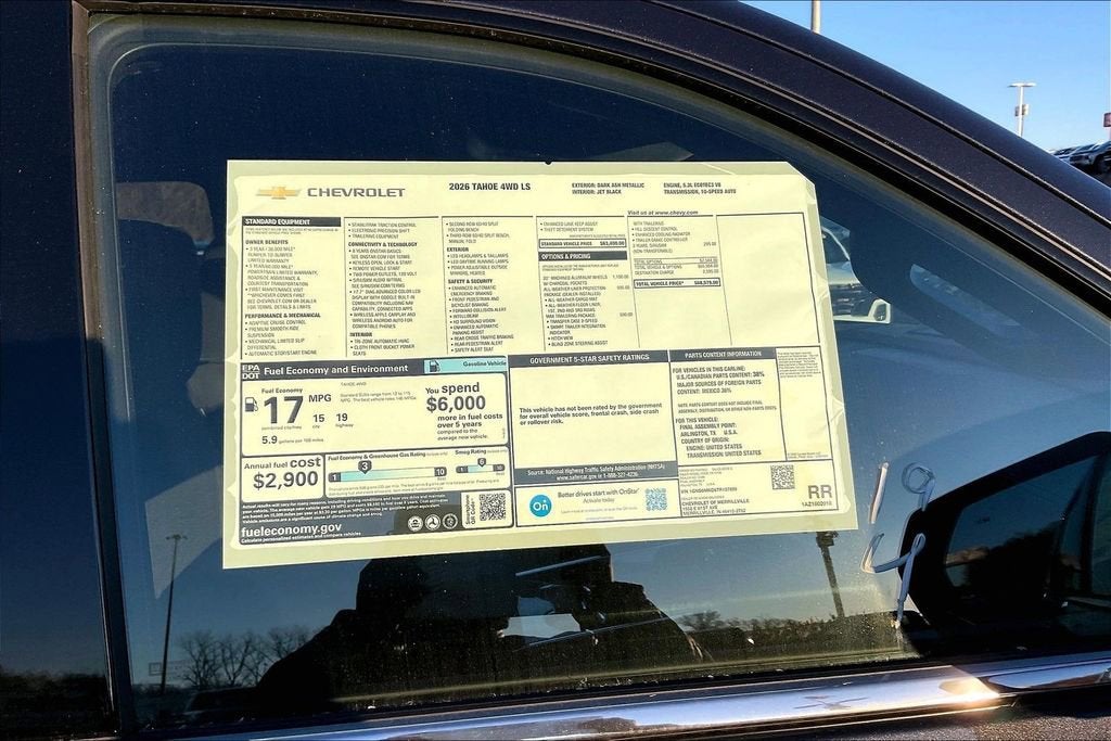 2026 Chevrolet Tahoe LS
