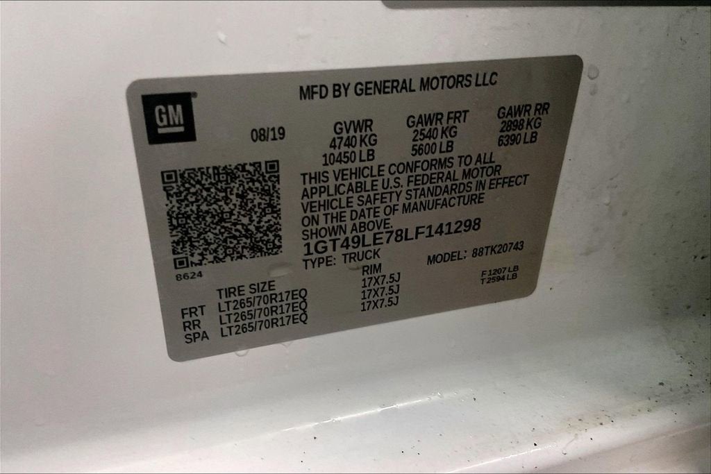 2020 GMC Sierra 2500 HD Sierra