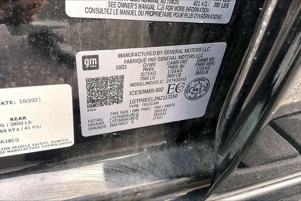 2022 GMC Sierra 1500 Limited AT4