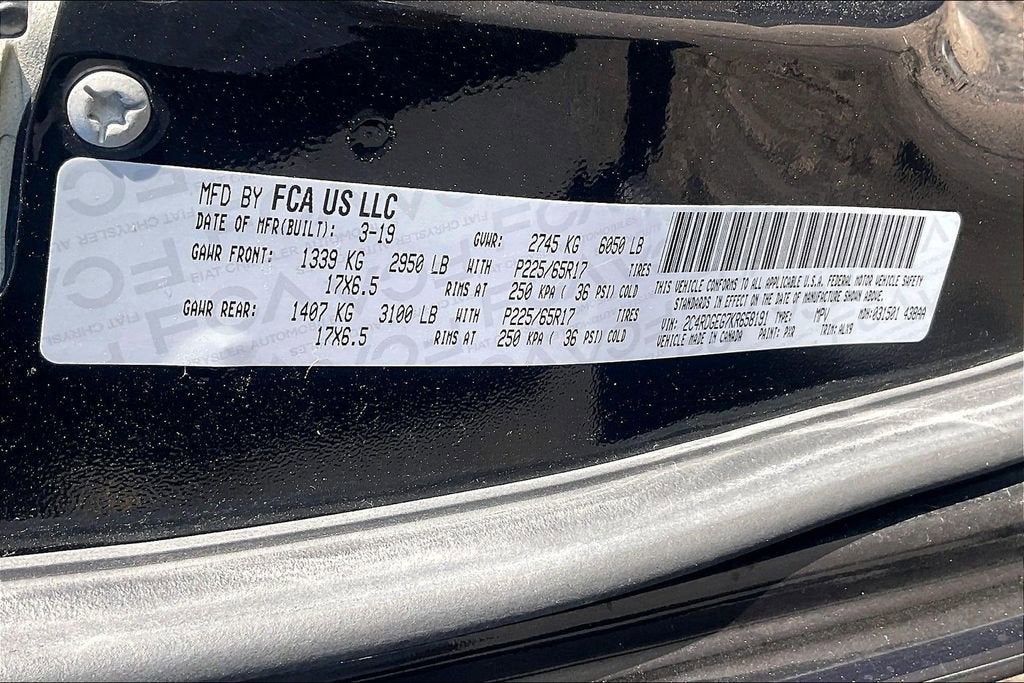 2019 Dodge Grand Caravan GT