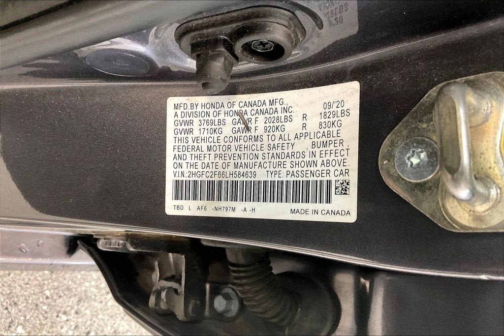 2020 Honda Civic Sedan LX