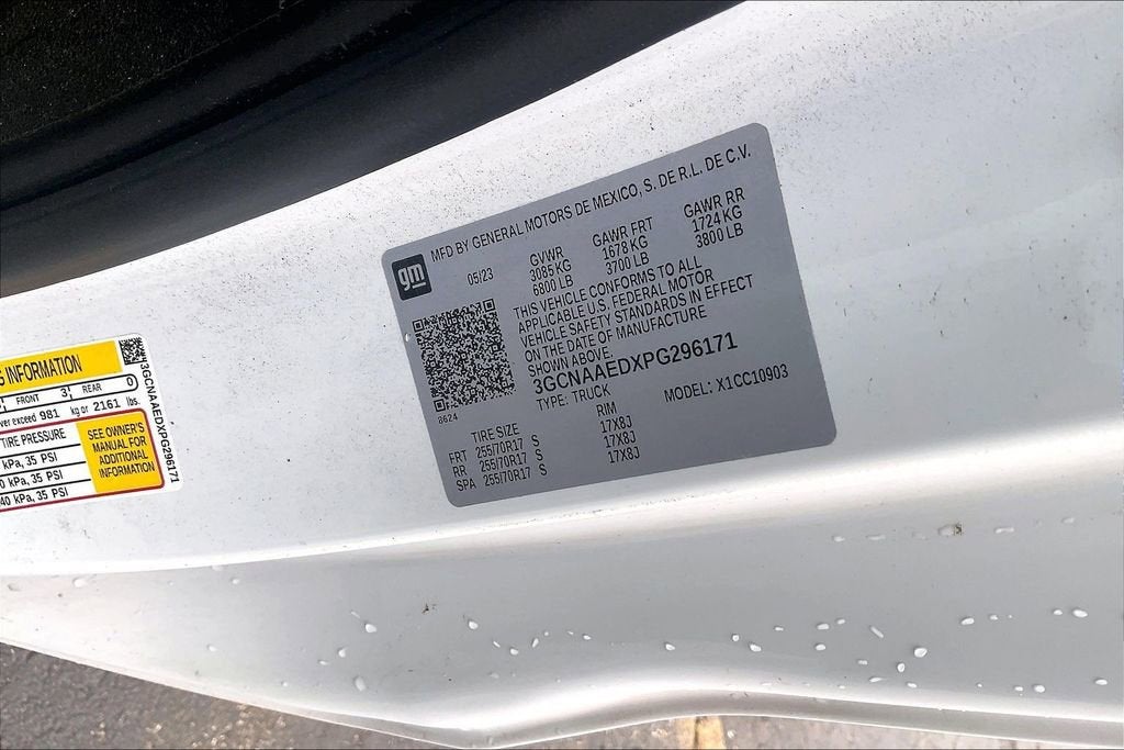 2023 Chevrolet Silverado 1500 WT