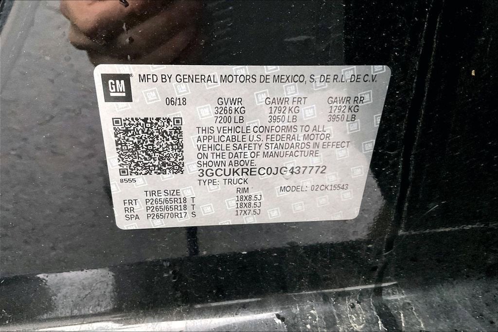 2018 Chevrolet Silverado 1500 LT