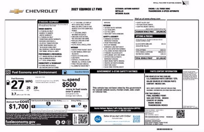 2027 Chevrolet Equinox LT