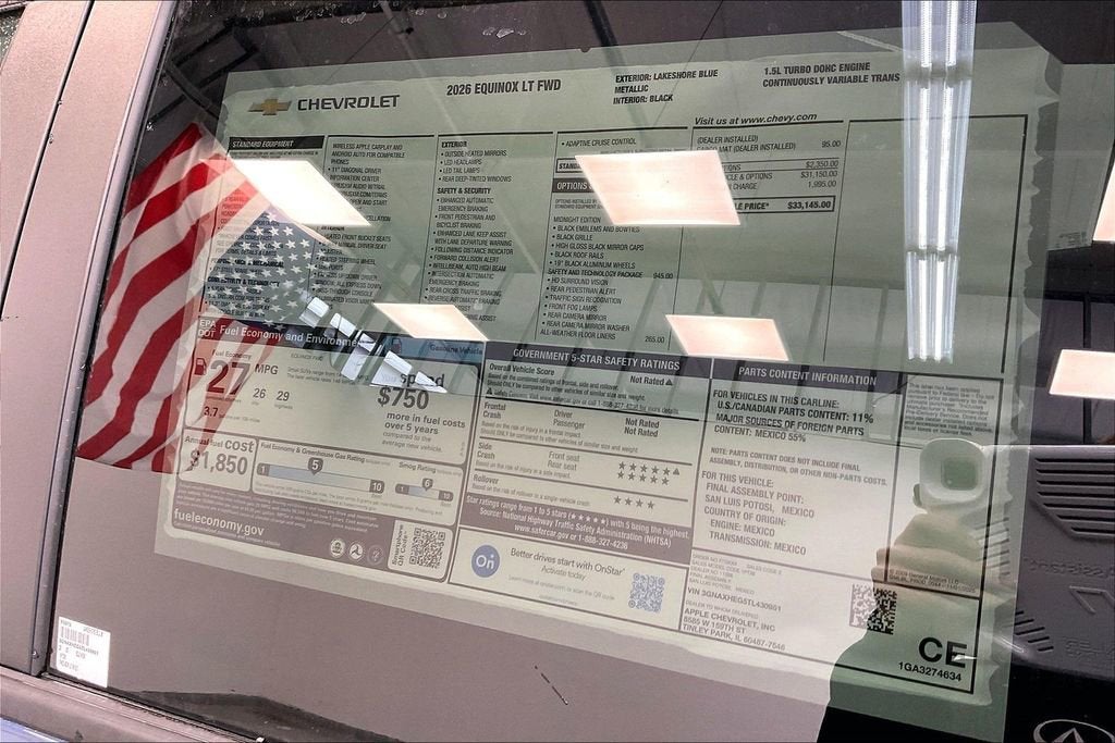 2026 Chevrolet Equinox LT