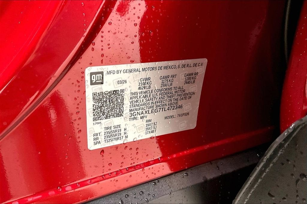 2026 Chevrolet Equinox RS