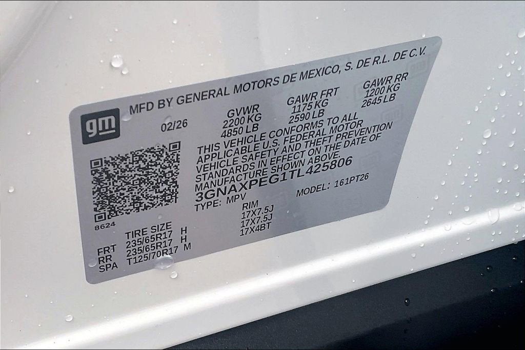 2026 Chevrolet Equinox LT