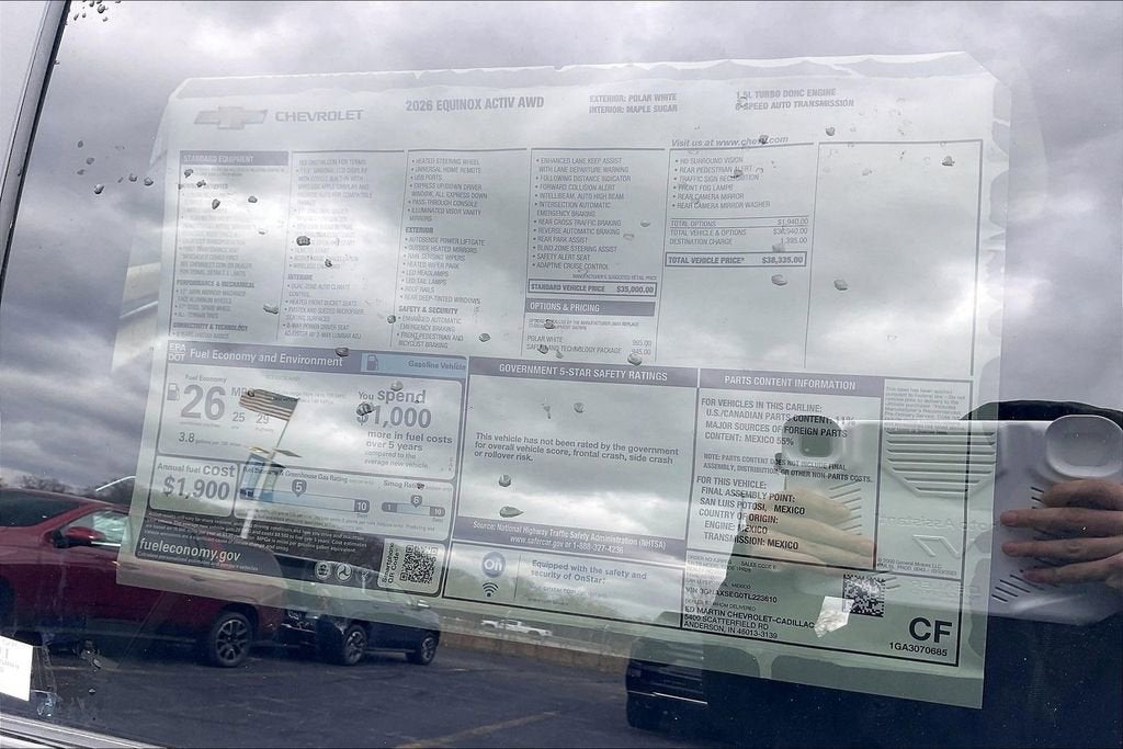 2026 Chevrolet Equinox ACTIV