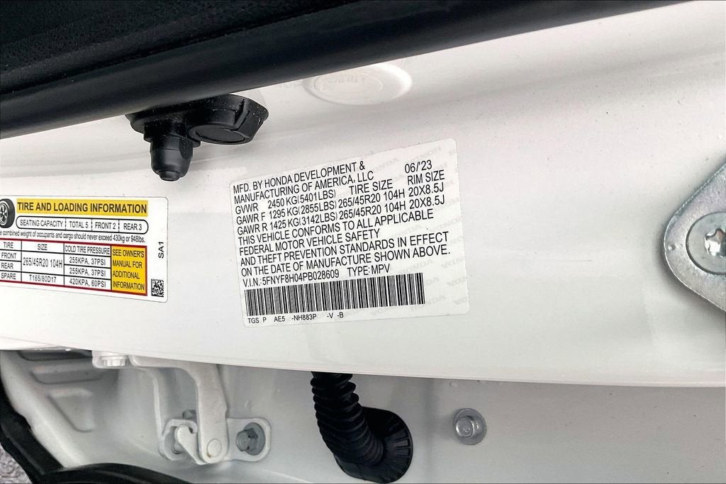 2023 Honda Passport Elite