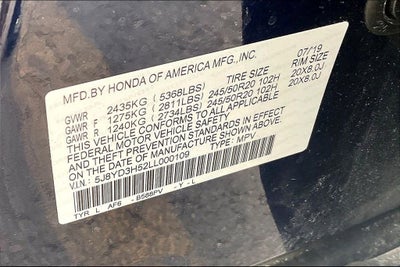 2020 Acura MDX w/Technology Pkg