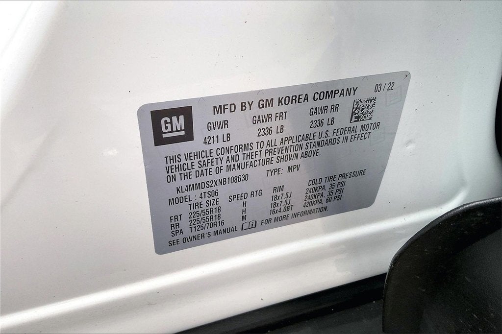 2022 Buick Encore GX Select