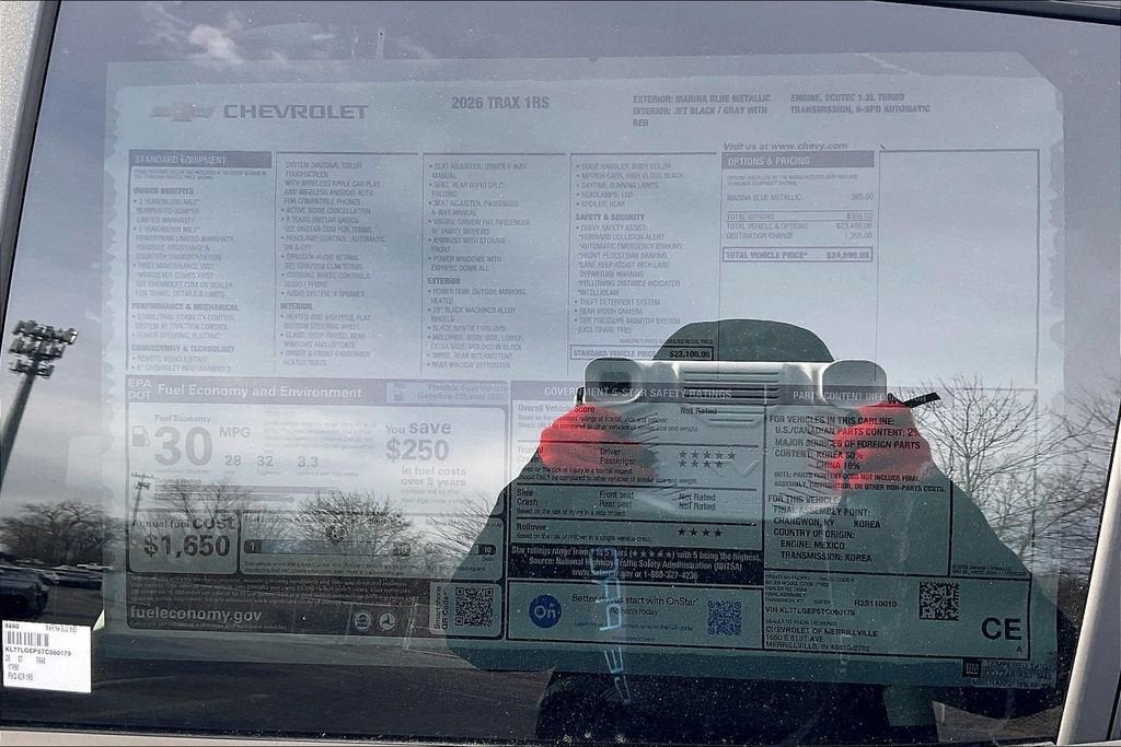 2026 Chevrolet Trax 1RS