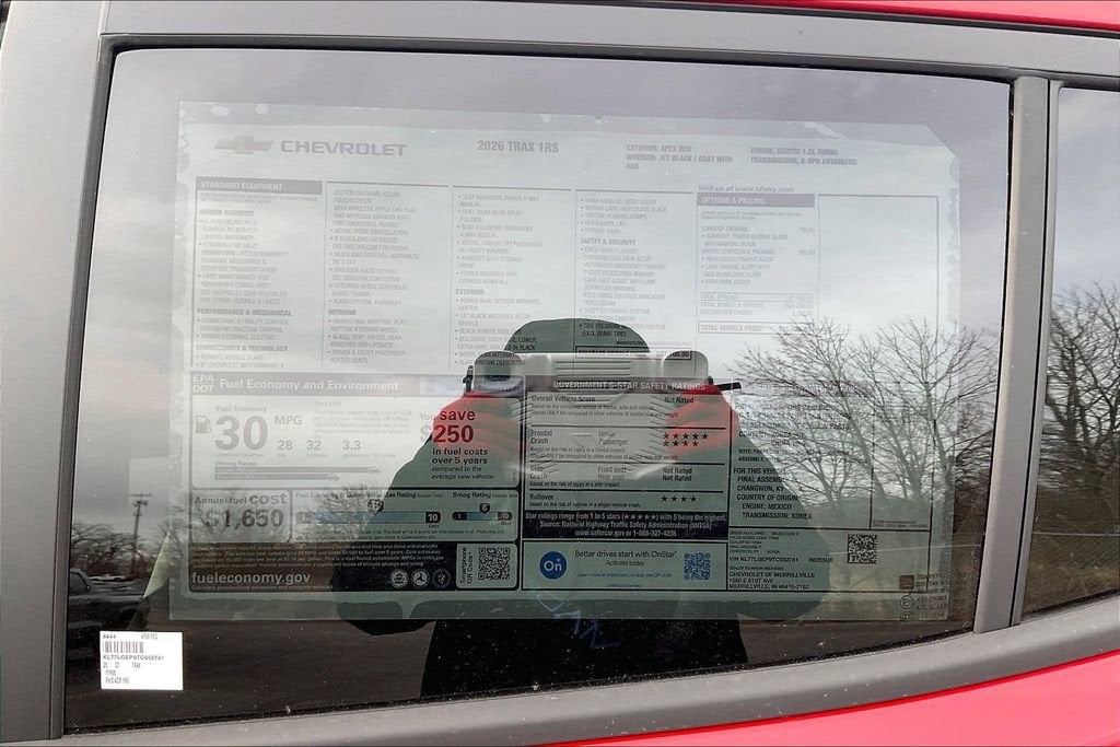 2026 Chevrolet Trax 1RS