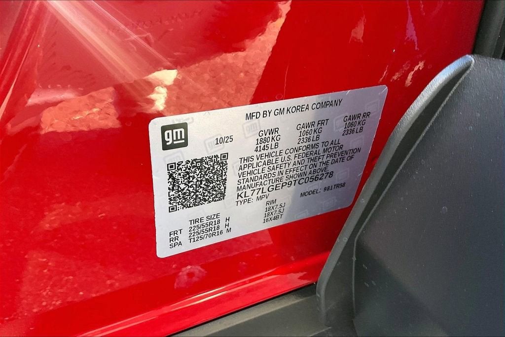 2026 Chevrolet Trax 1RS